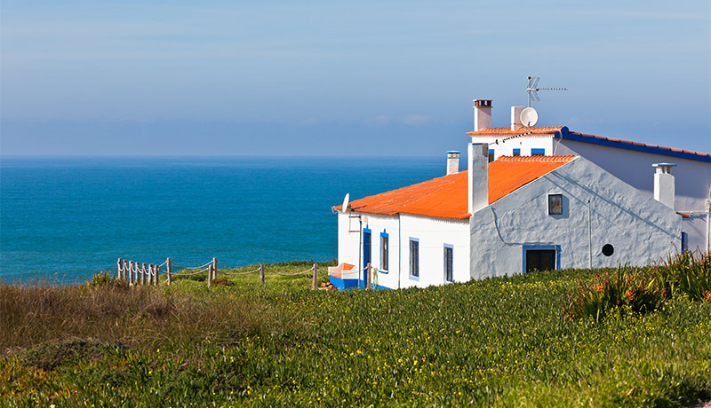 Vakantiehuisje aan de kust van Portugal